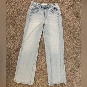 VERVET BY FLYING MONKEY Blue Flare & Wide Leg Jeans